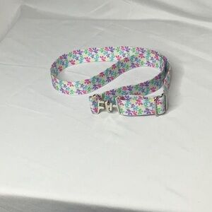 Pony Patterned Belt Adjustable Pink Lavender Aqua Yellow